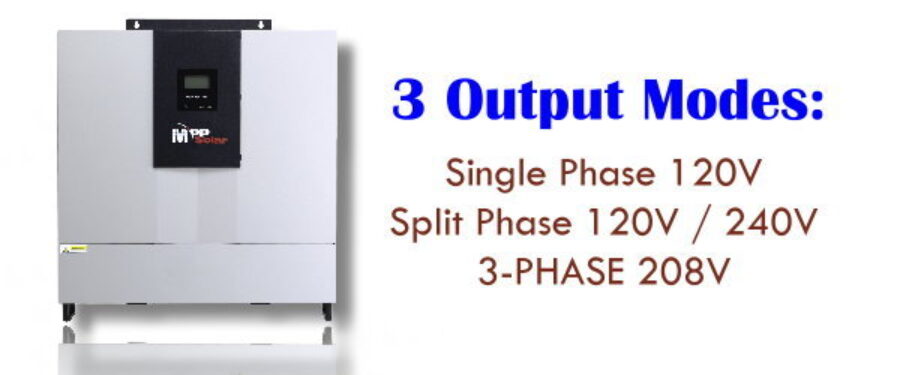 HYBRID LV6048 6kW Split Phase 120V/240V- 2 x 80MPPT Inputs (8Kw Solar)  parallelable to 18kw – ships Late Dec/Jan – Watt…